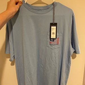 Blue Lacrosse Vineyard Vines Tshirt